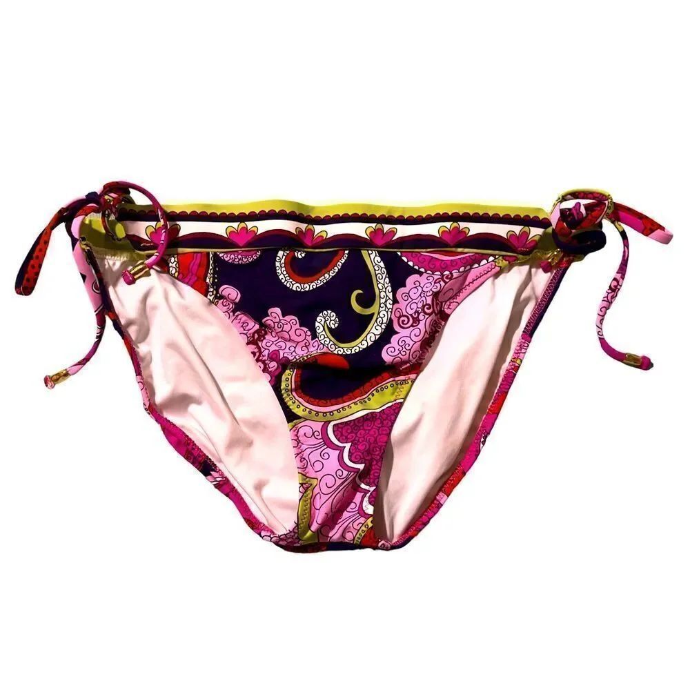 Trina Turk Tie Sides Bikini Bottom Size 12